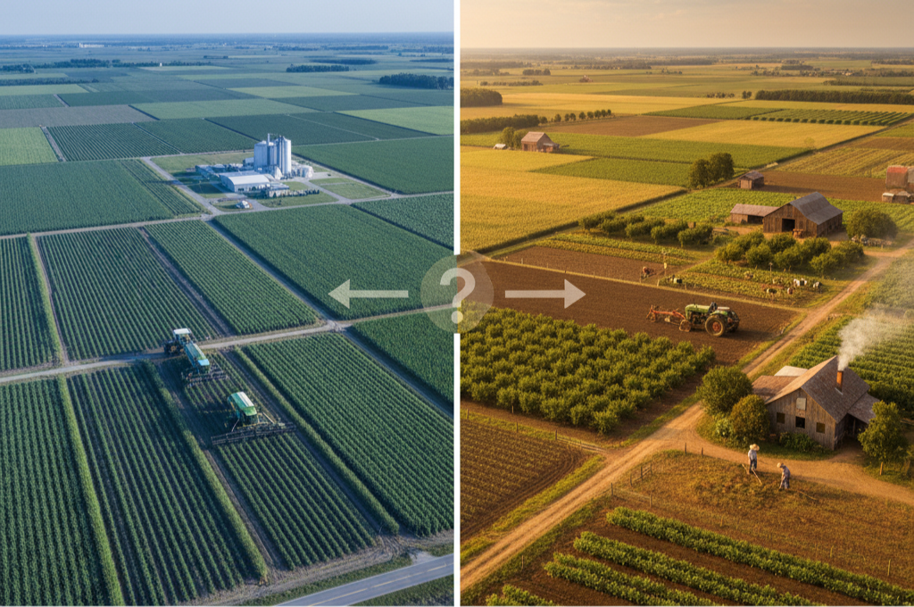 Managed Farmland vs. Independent Farming