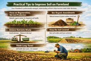 Practical Tips to Improve Soil on Farmland