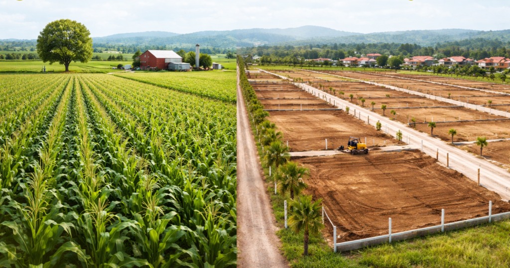 Difference Between Agricultural Land and Farmland Projects