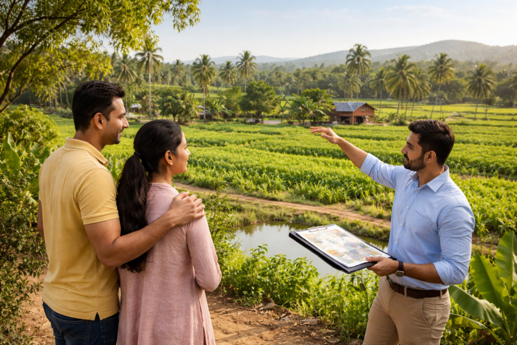 Sustainable Farmland Project near Hosur