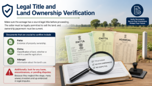 documents need to check for buying farmland