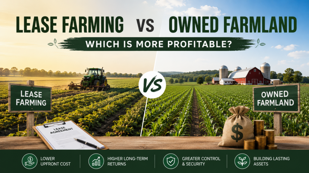 Lease Farming vs Owned Farmland