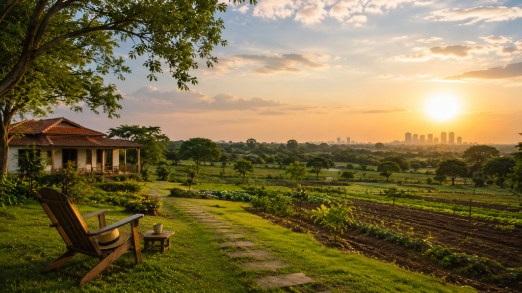 How Farmland Near Bangalore Offers a Break