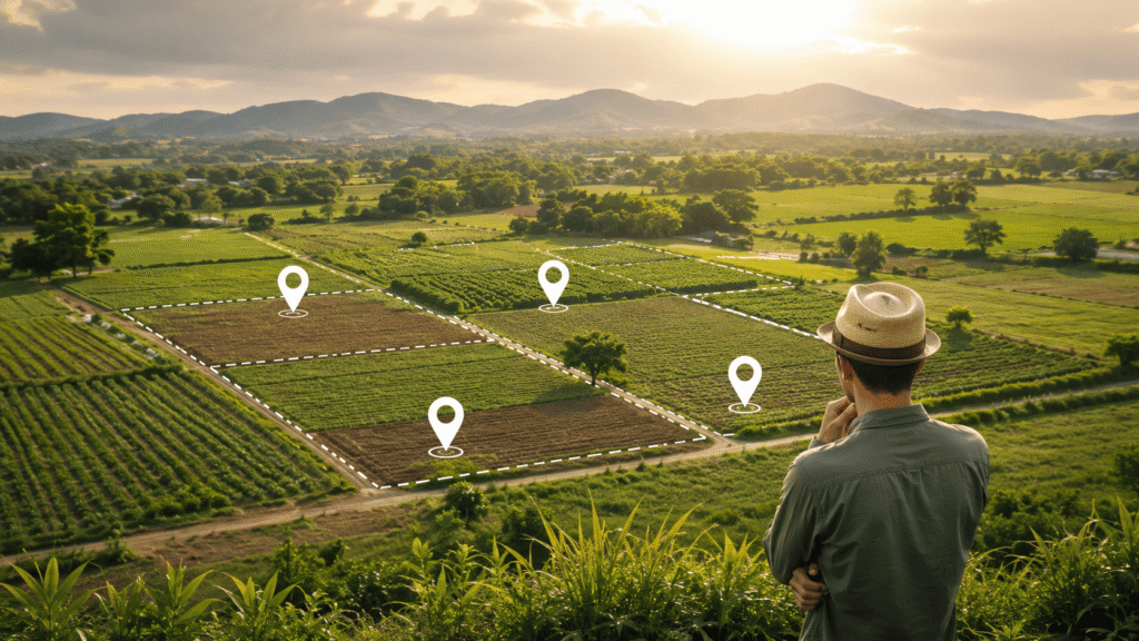 How to Choose farm plot size